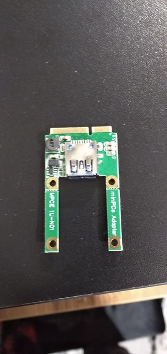 Noutbuklar uchun Mini PCI-E dan USB 3.0 kengaytirish kartasi PCI Expre