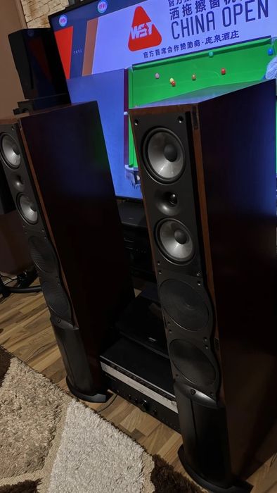 Infinity OVERTURE 3 Boxe High-End PASIVE Made in SUA Preț de MAGAZIN 2800 Dolari 60Kg