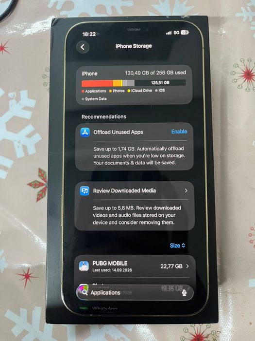 iPhone 12 Pro max 256g