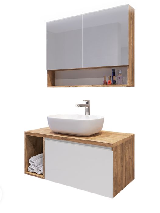 ТОП Оферта - Комплект шкафове за баня - TRIANO