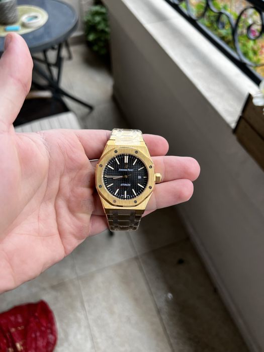 Audemars Piguet Royal Oak Rose Gold And Black 41mm