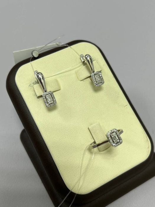 Комплект с бриллиантами #АК126086