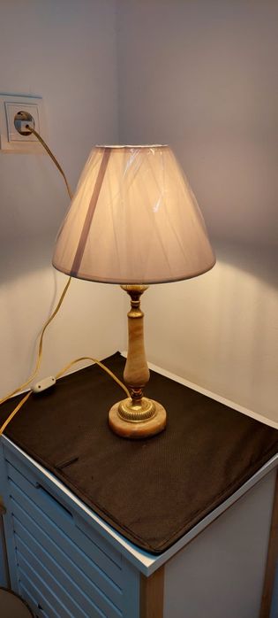 Accesoriu decorațiune înfrumusețare onyx alama Italia 1960