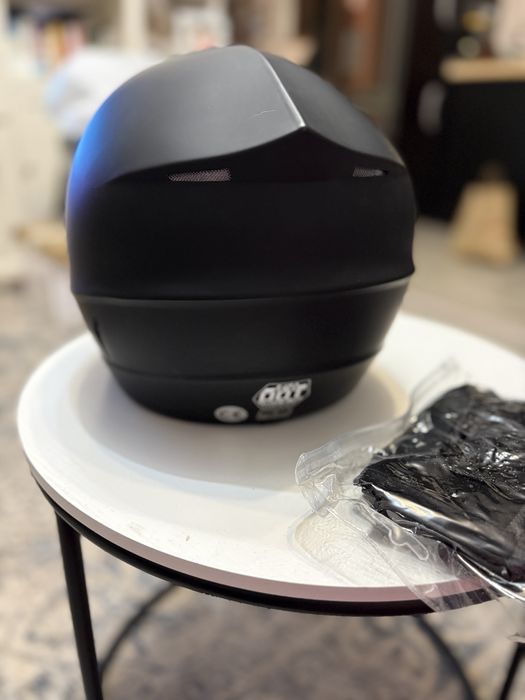 Set Casca atv cross S 55/56 negru mat