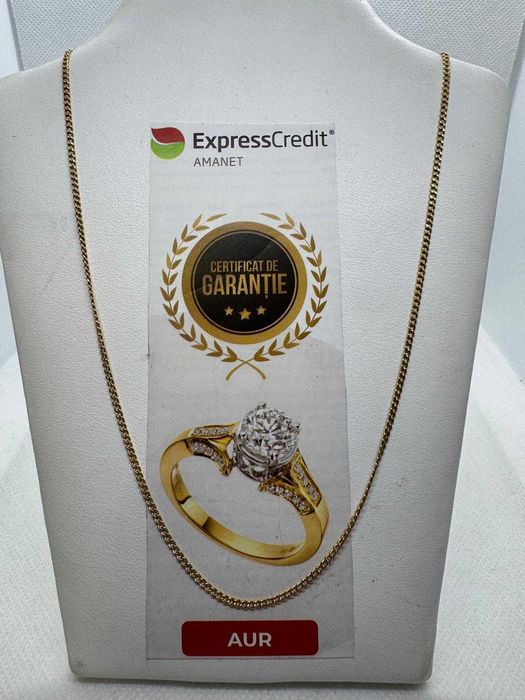 Lant din aur 18k (68147.1/ 10 Pacurari 1) Garantie 2 ani!