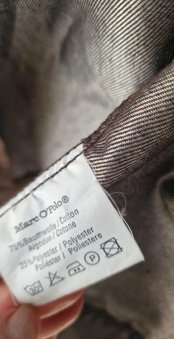 дамско яке шоколадово кафяво 42 тънък мек дънков плат
Marc O' Polo