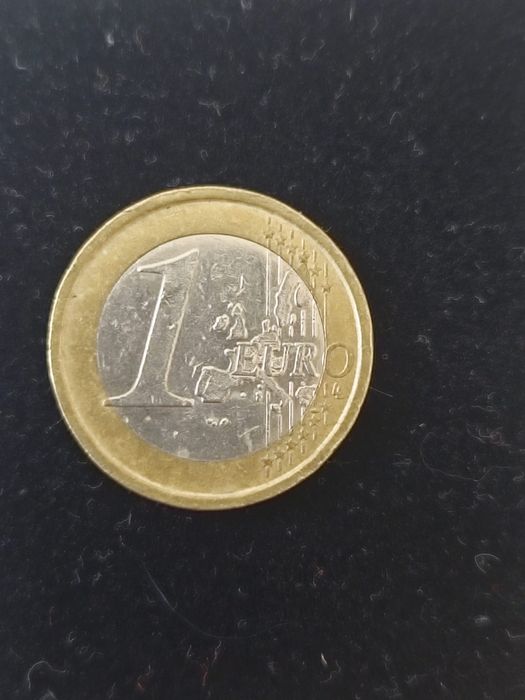 1 euro 2002 Italia- Vitruvian Man