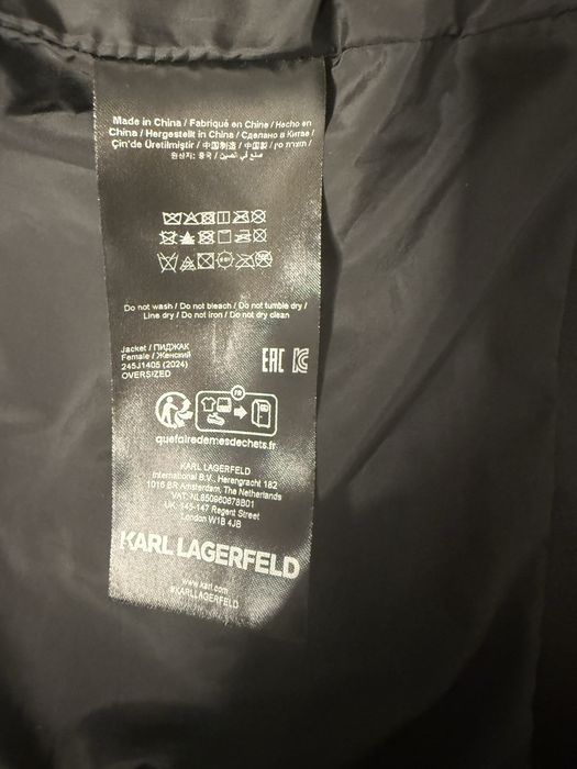 Дамско кожено яке Karl Lagerfeld