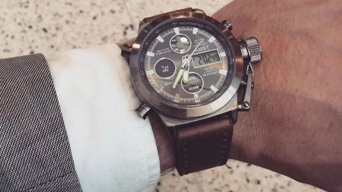 Армейские часы AMST