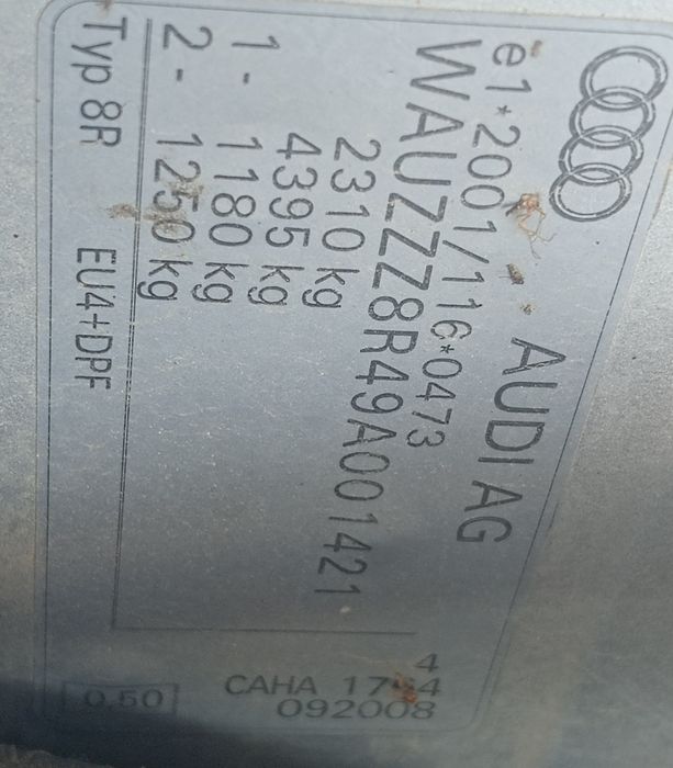 Audi Q5 manual 2009