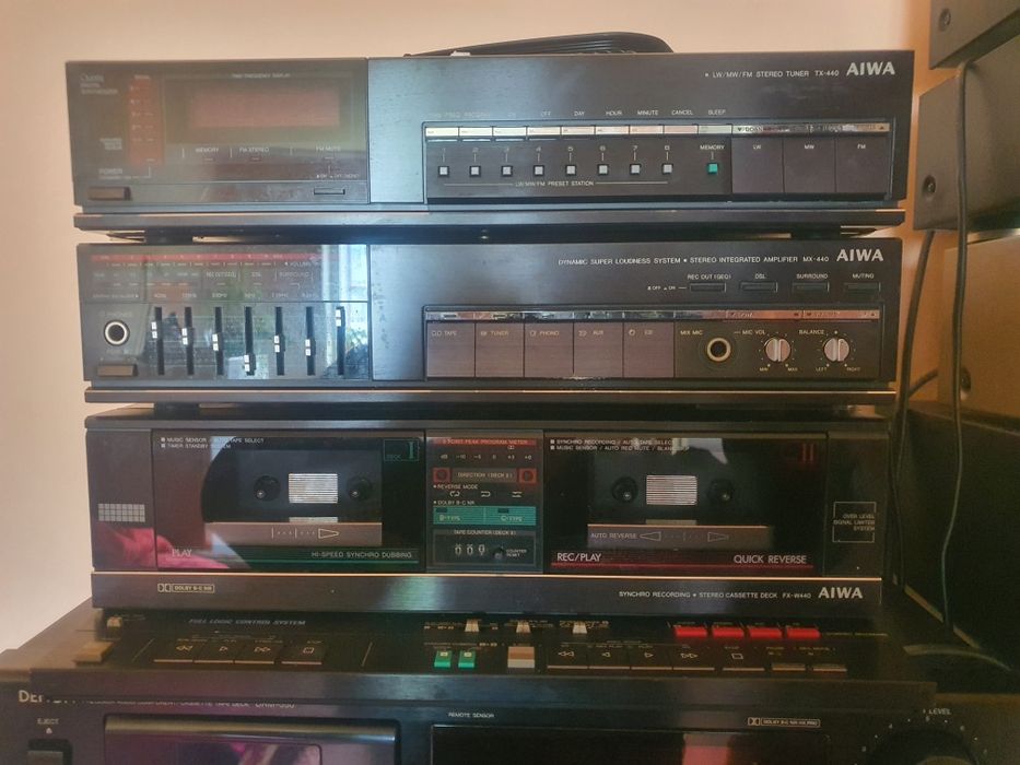se vinde linie aiwa fx w 440 de colecție
