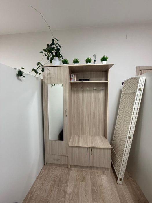 Прихожая со шкафом, зеркалом