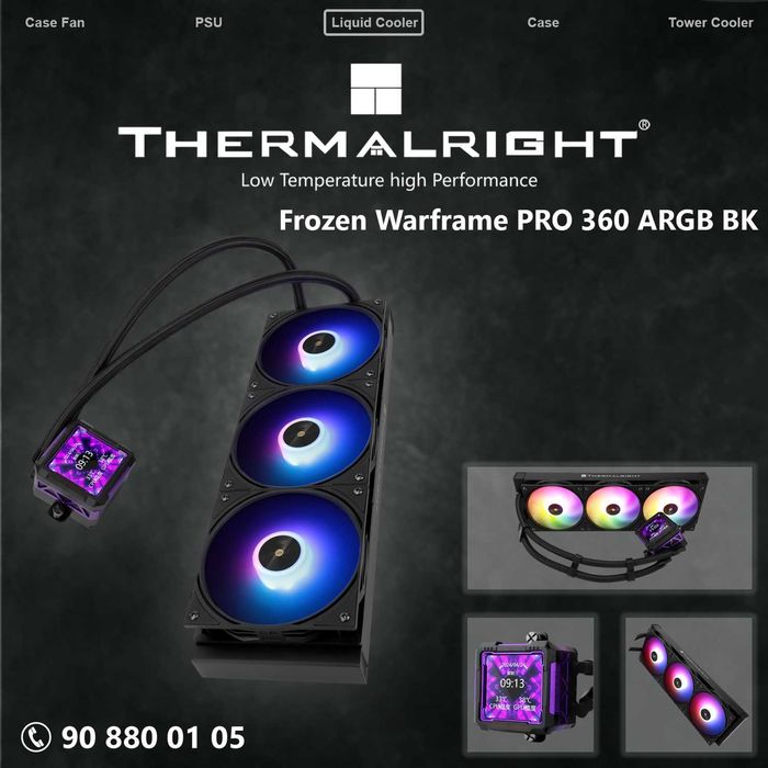 Frozen Warframe PRO 360 BLACK/WHITE ARGB