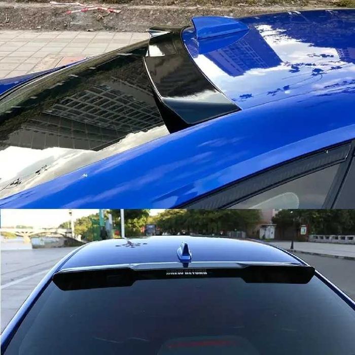 Eleron Luneta M4 Lip Spoiler Geam AUDI A4 B8 / B8.5 [09-16] RS V style