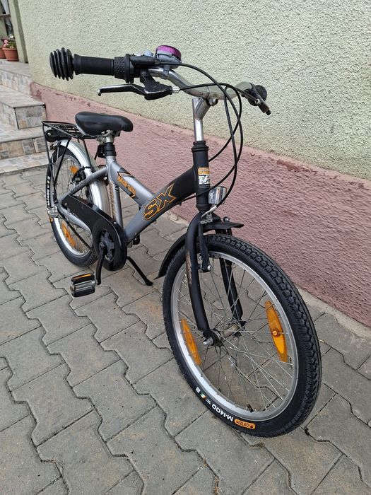 Bicicleta aluminiu  Pegasus SX copii 5-8 ani ,roti 20, 3 viteze