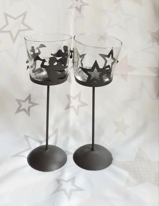 Set suport metalic de lumanari