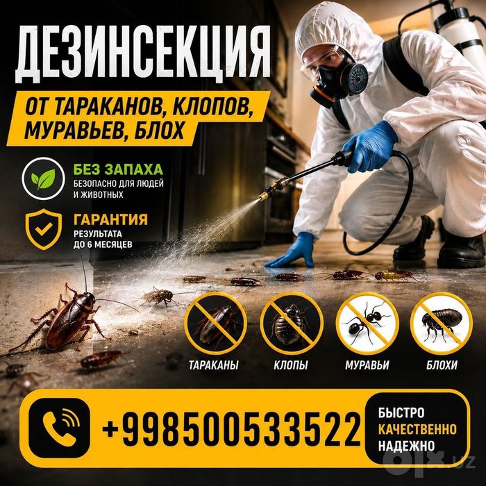 Dezeinfeksiya Дезинфекция