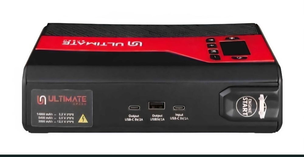 Power bank-Baterie și cu funcție de compresor ULTIMATE SPEED