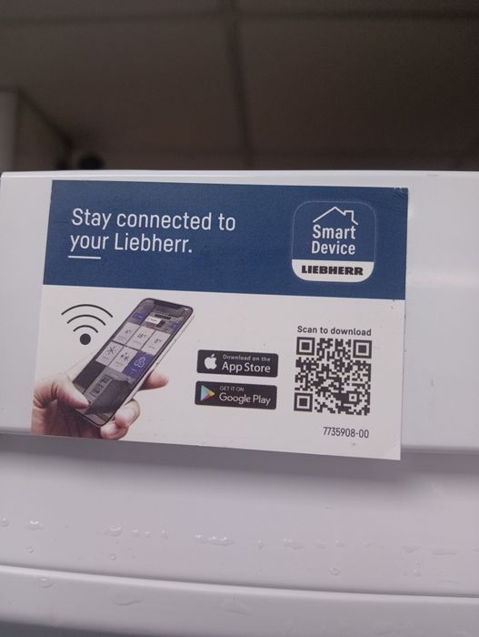 Комбиниран хладилник с фризер Liebherr No Frost WI-FI 2години гаранция