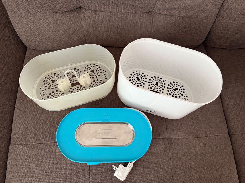Електрически стерилизатор за бебешки шишета Philips Avent