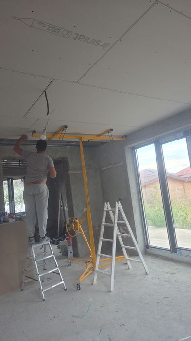 Execut lucrări, rigips, glet mecanizat, lavabil