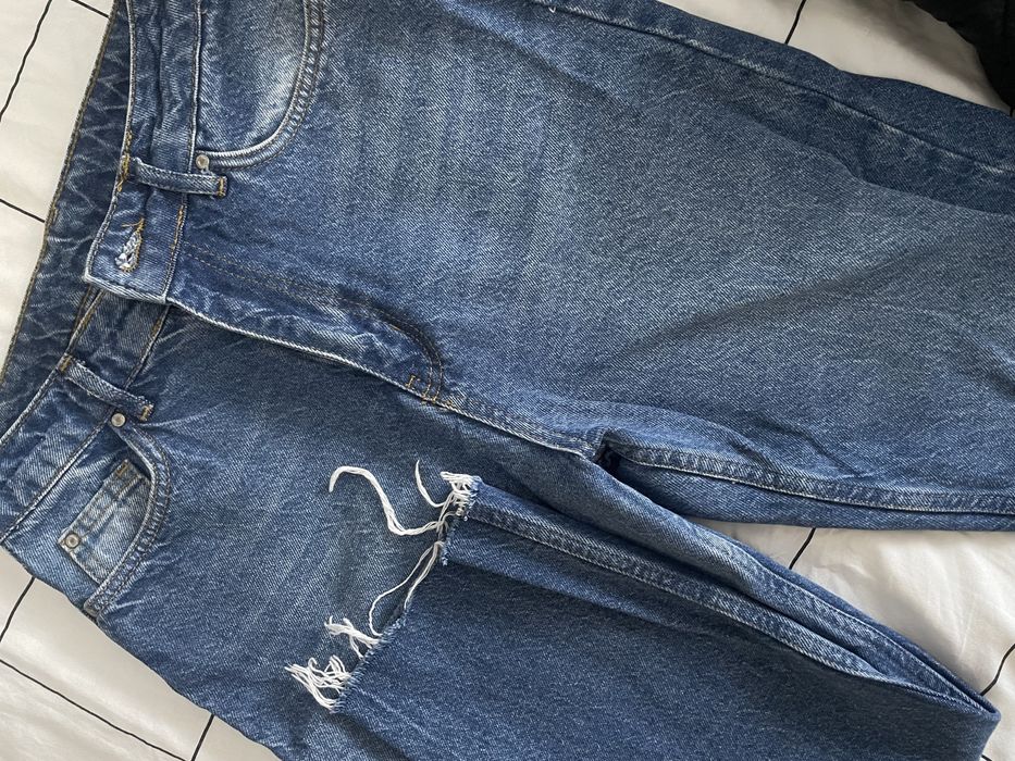 Blugi larg picior mar36