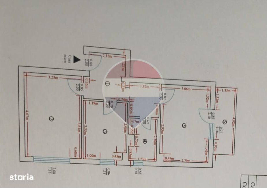 Apartament cu 2 camere de vânzare în zona Central Tg Neamt