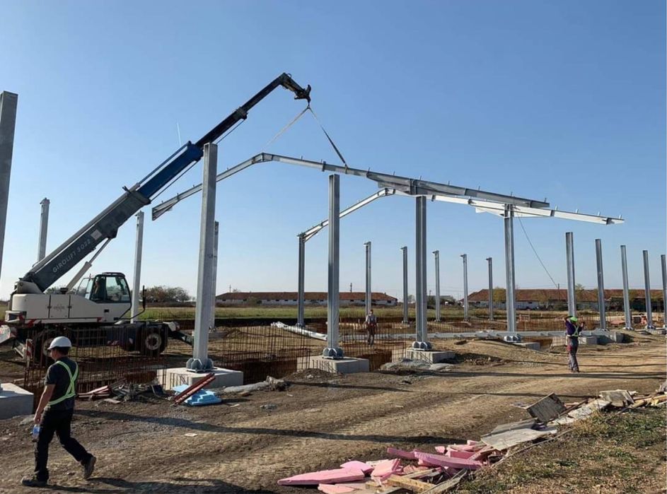 • Construim Hale Metalice pe comanda