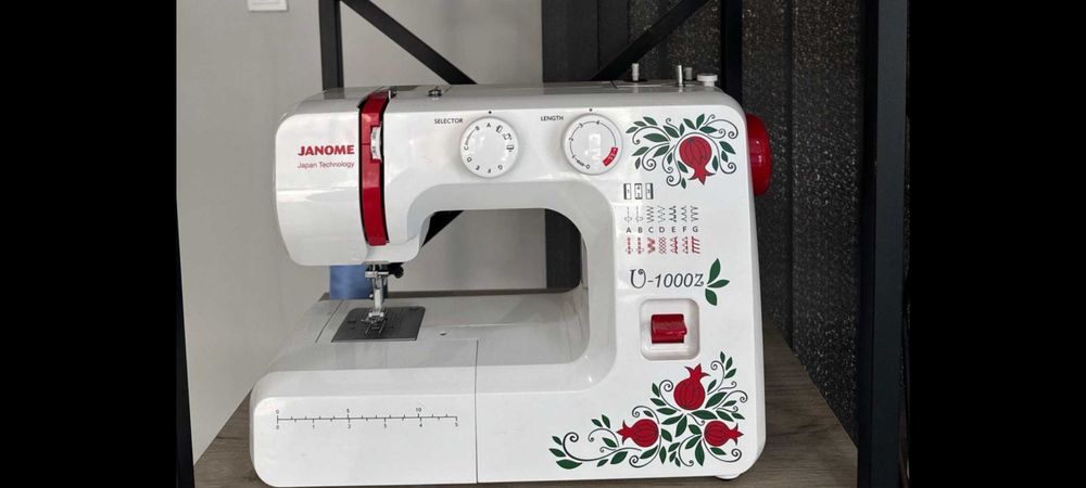 Janome original Yaponiya yangi karobka sotiladi.