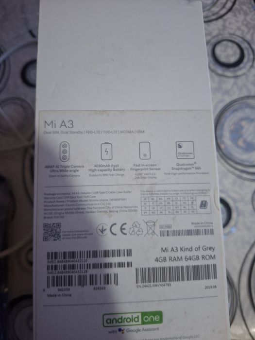 Xiaomi mi a3 телефон