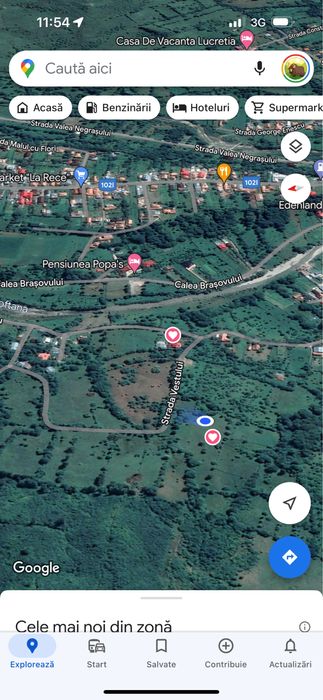 Teren de vanzare Valea Doftanei Traisteni 3600mp