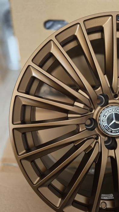 Jante Bronz R18 noi Stil Mercedes Turbine pt E C S CLS CLA GLC GLK V