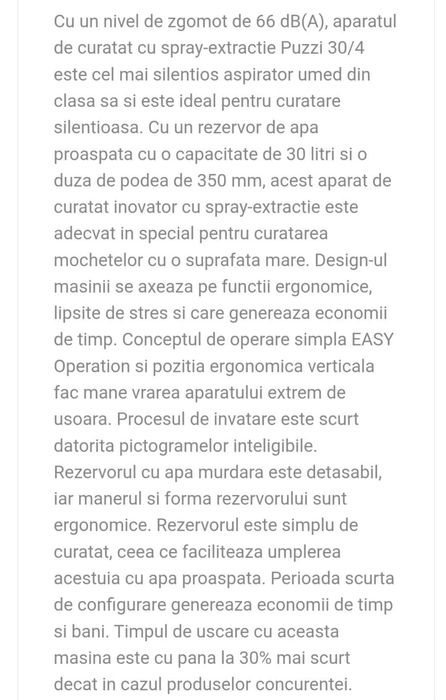 Karcher aspirator cu injecție/extracție Puzzi 30/4