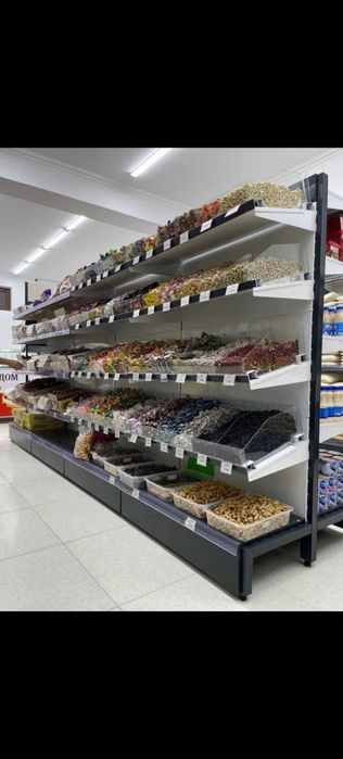 Металически стеллажи для магазинов