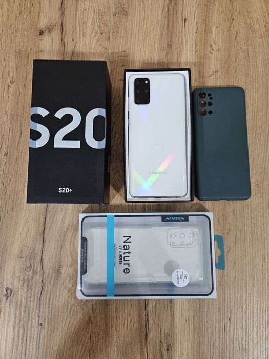 Samsung Galaxy S20 Plus , Dual SIM, 8GB RAM, 128GB, 5G, Cloud White
