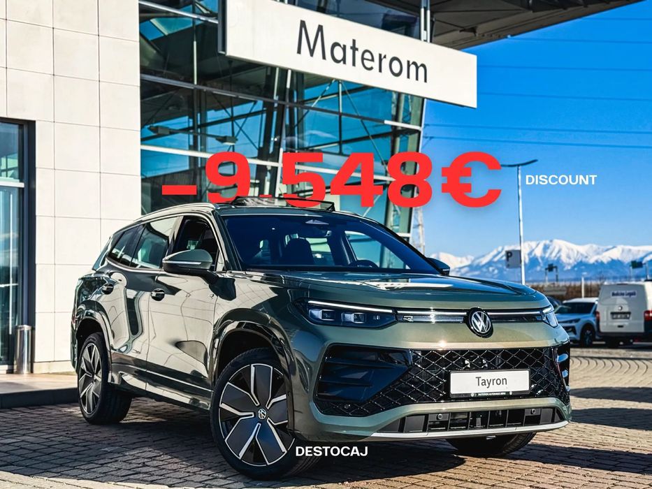 Volkswagen Tayron TAYRON R-Line 1.5 TSI PHEV 272CP DSG - 123 autonomie - trapa