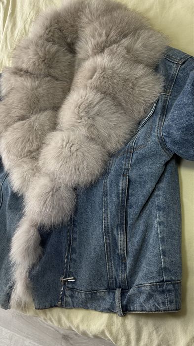 Продам куртку с натуральным мехом