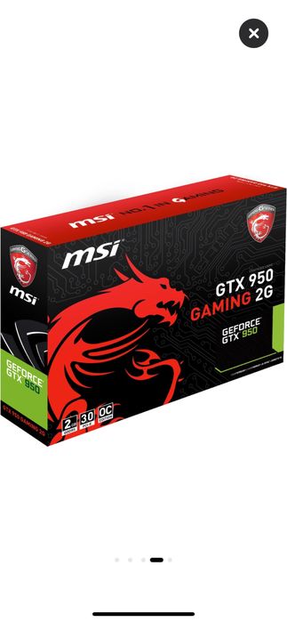 MSI GeForce GTX 950 2GB GDDR5