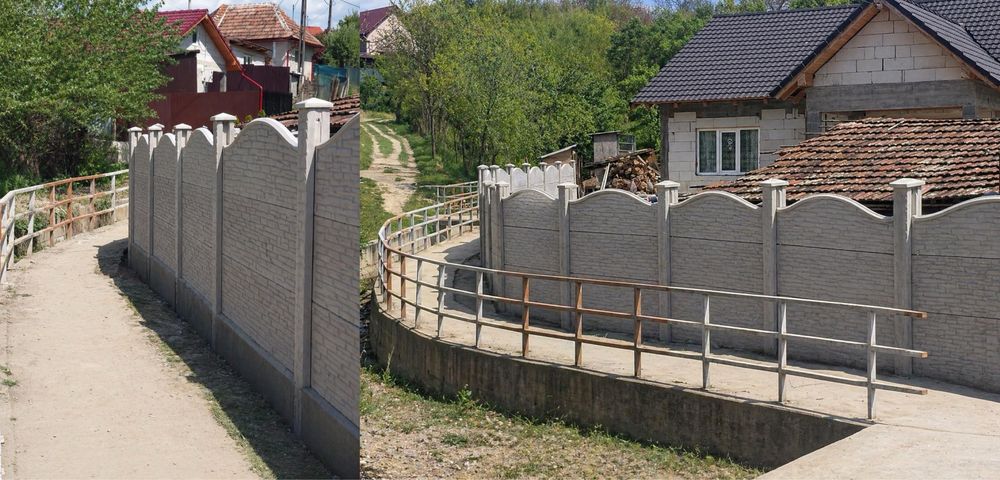 Placi gard beton