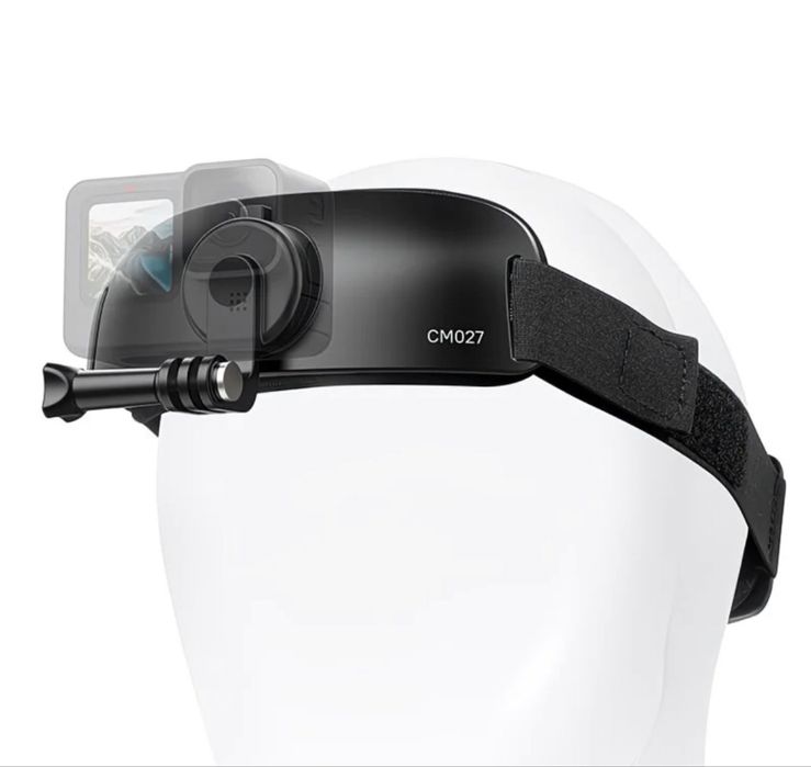 Наголовное крепление для экшн-камеры Ulanzi CM027 (GoPro, 360°)