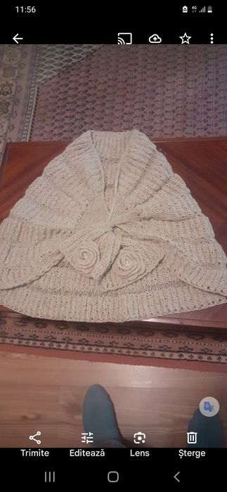 Capa tricotata mohair - pluovarej