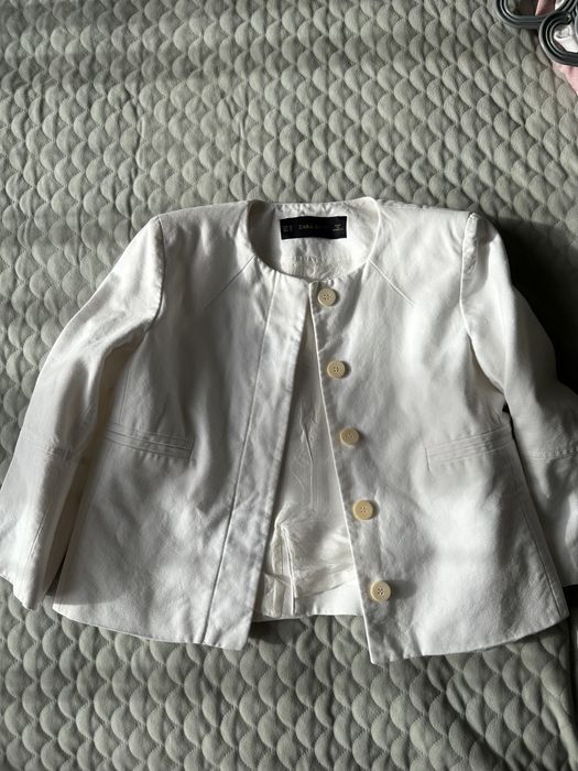 Белый пиджак/костюм