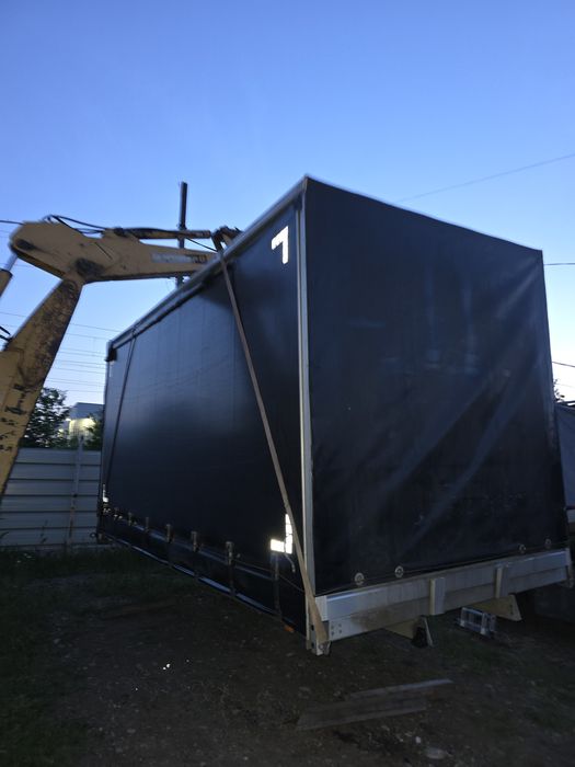 Vând structura /bena cu prelata de iveco