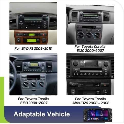 Android Мултимедия за TOYOTA | 8 core 4 ram | CarPlay | AndroidAuto