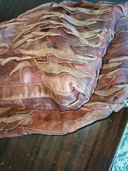 Geanta din piele naturala