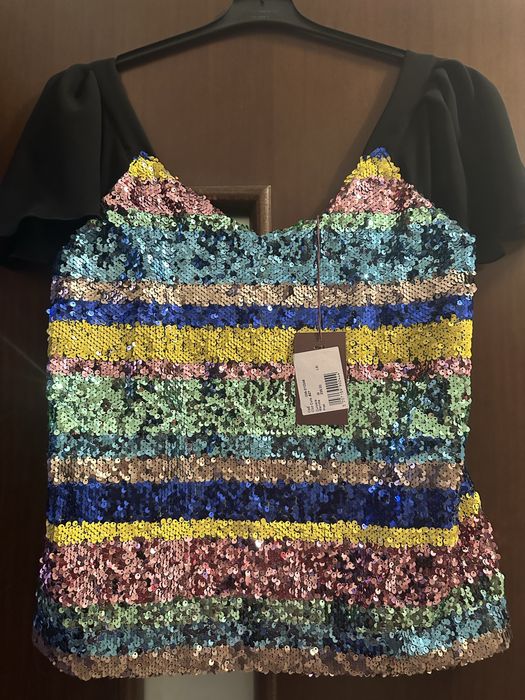 TOP BSB, marime M (42/44) paiete multicolor
