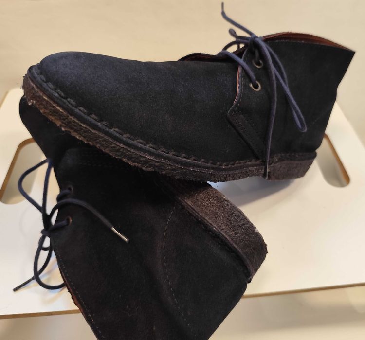 Ghete chukka 40 premium Lav. Artigianale piele naturala moale suede