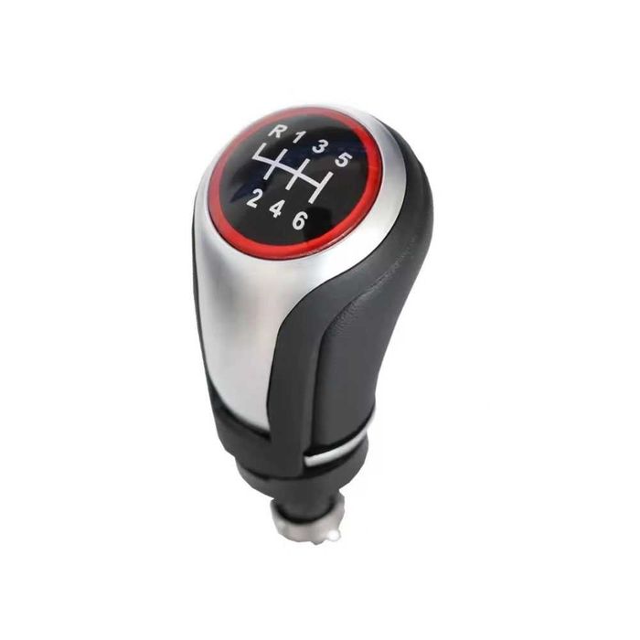 Кожена топка за скоростен лост VW Golf Mk5 Mk6 Scirocco Jetta 6 ск