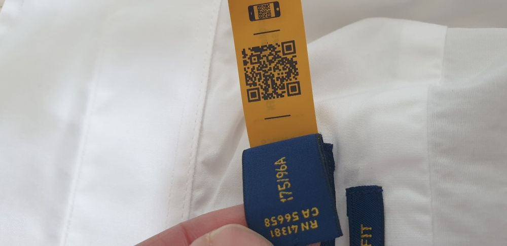 POLO Ralph Lauren Custom Fit  Cotton  16 /  M НОВО ОРИГИНАЛ Мъжка Риза