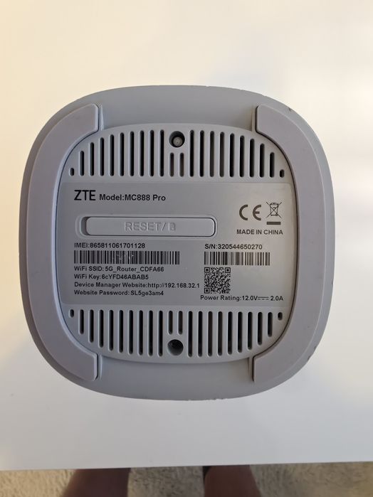 Router 5G ZTE MC888 Pro – Super Viteză, Deblocat orice rețea